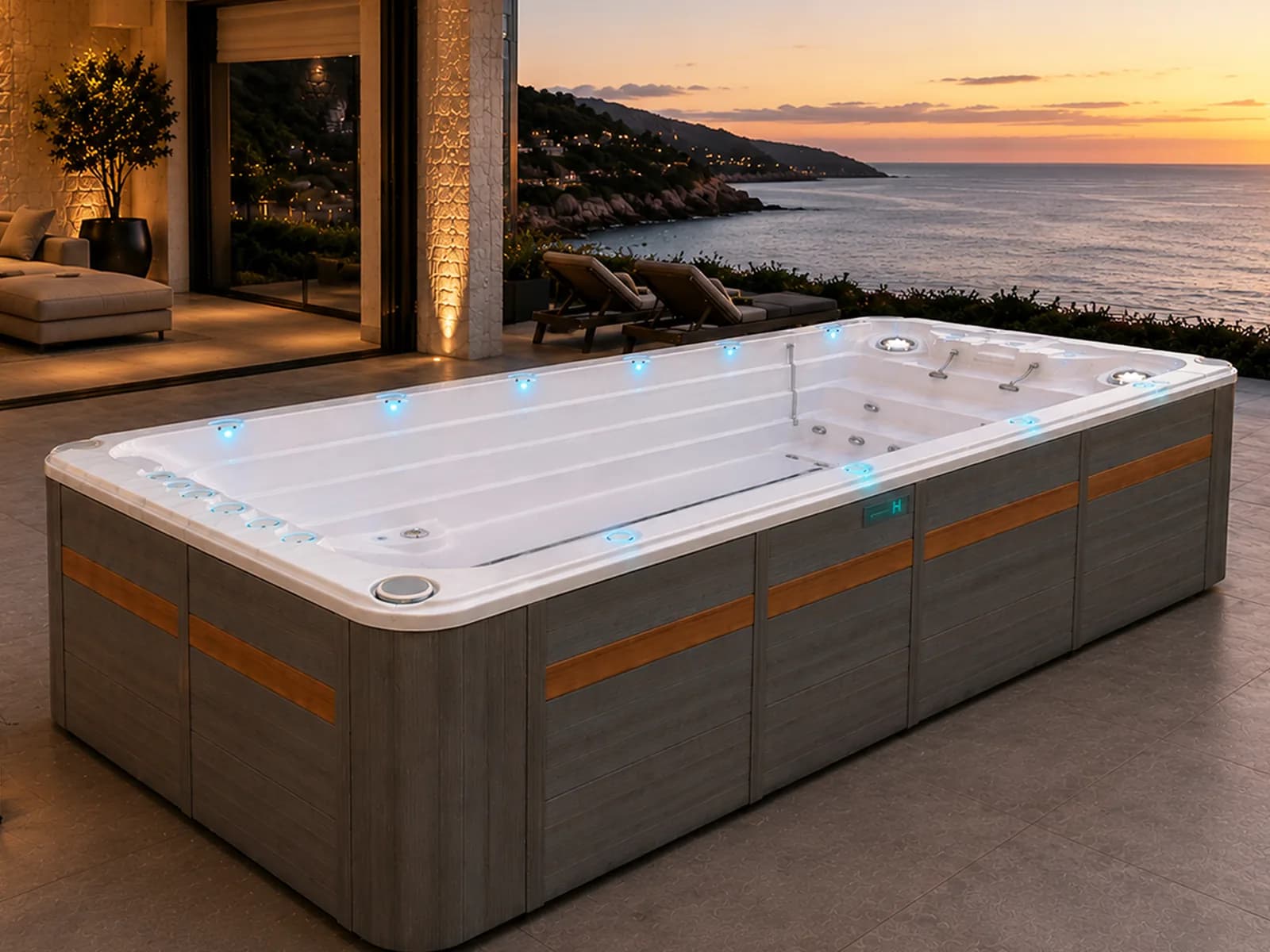 Grand Master Spas Fitness Collection swim spa collection