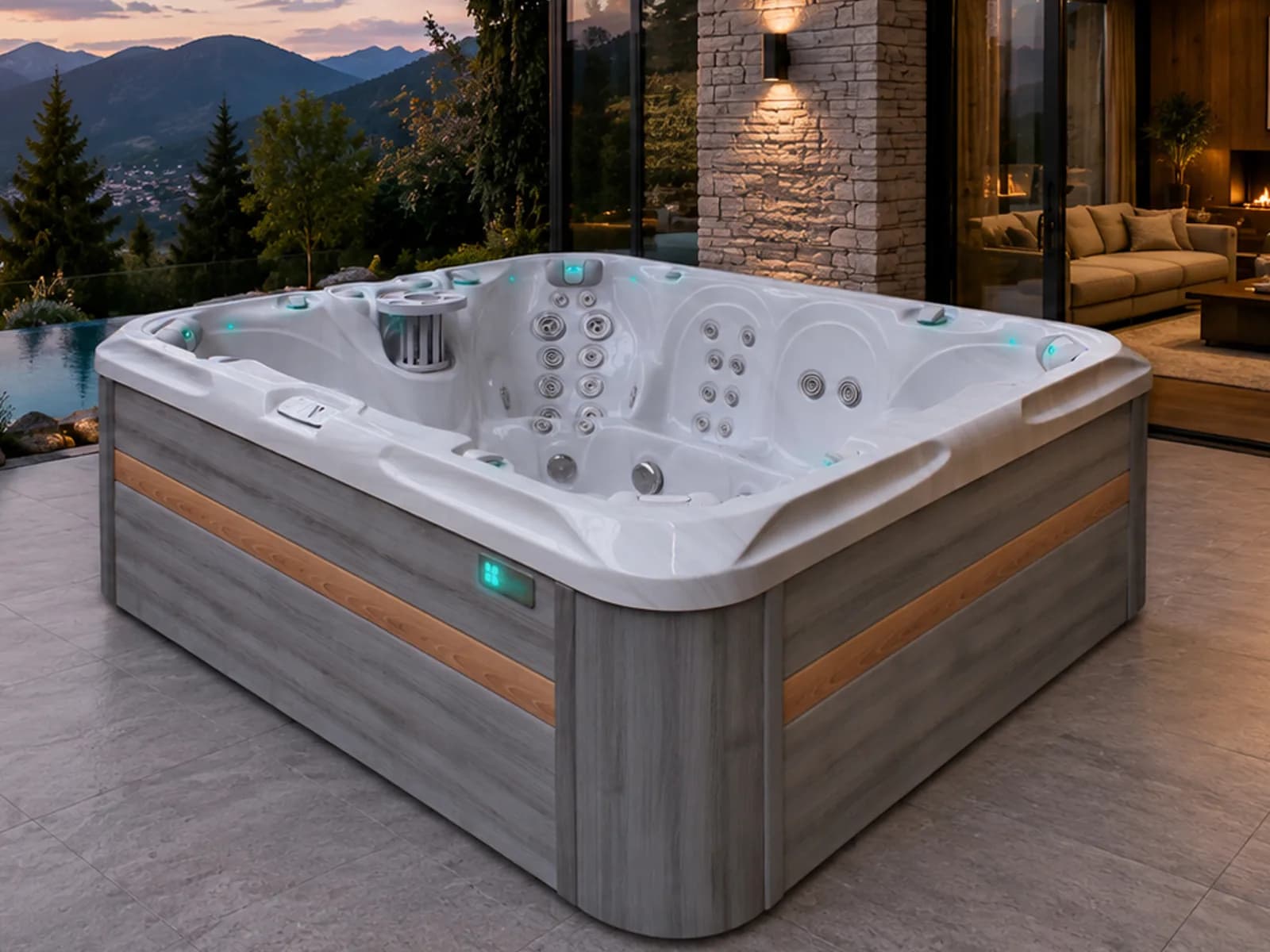 Grand Master Spas Signature Collection hot tub / spa collection